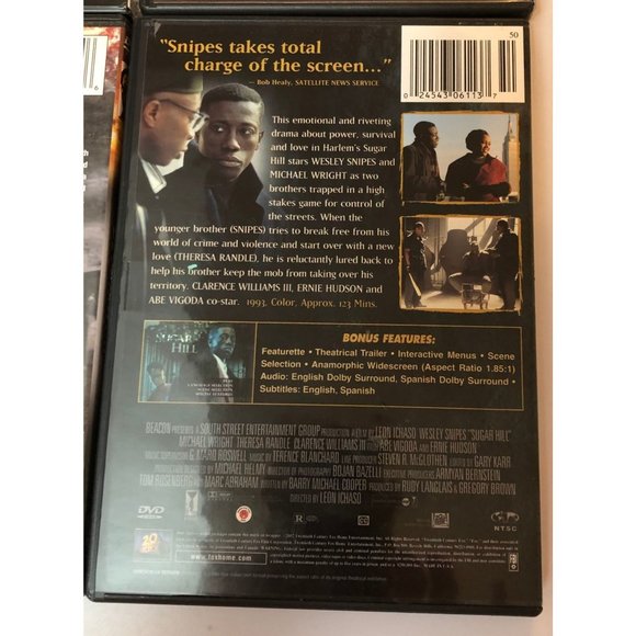 Wesley Snipes DVD Movies Lot of 4 - Picture 10 of 12
